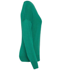 Spasso Ladies TENCEL V Neck Sweater
