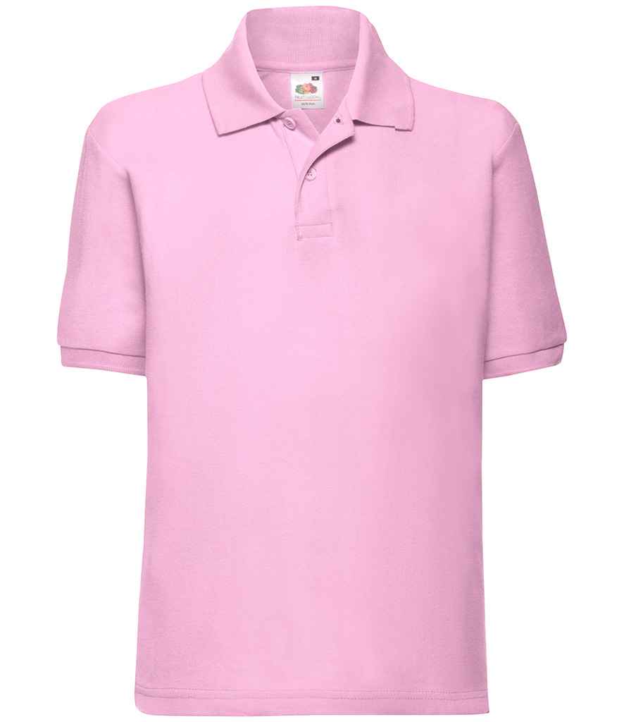 Fruit of the Loom Kids PolyCotton Piqu Polo Shirt