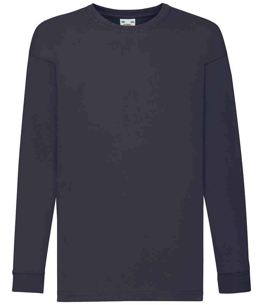 Fruit of the Loom Kids Long Sleeve Value TShirt