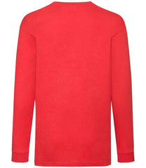 Fruit of the Loom Kids Long Sleeve Value TShirt