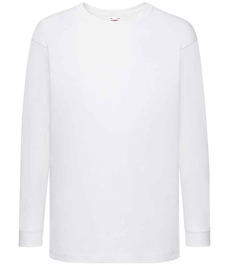 Fruit of the Loom Kids Long Sleeve Value TShirt
