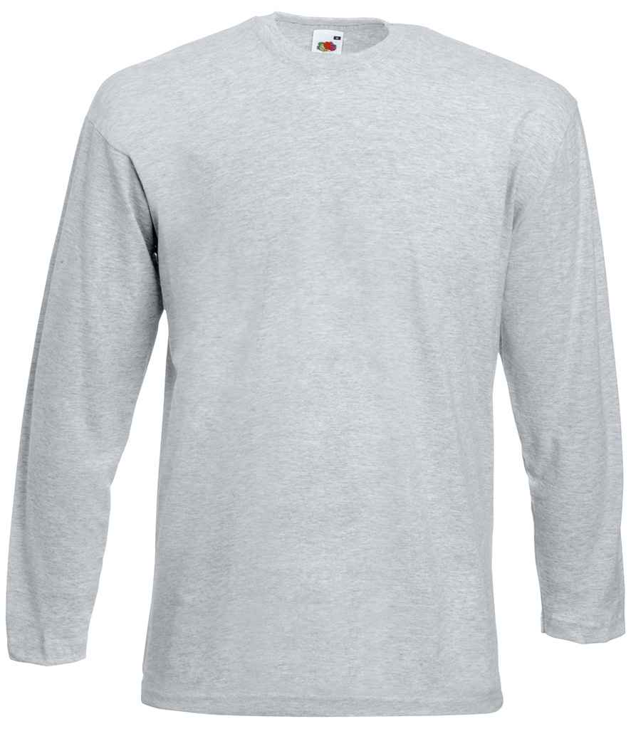 Fruit of the Loom Long Sleeve Value TShirt