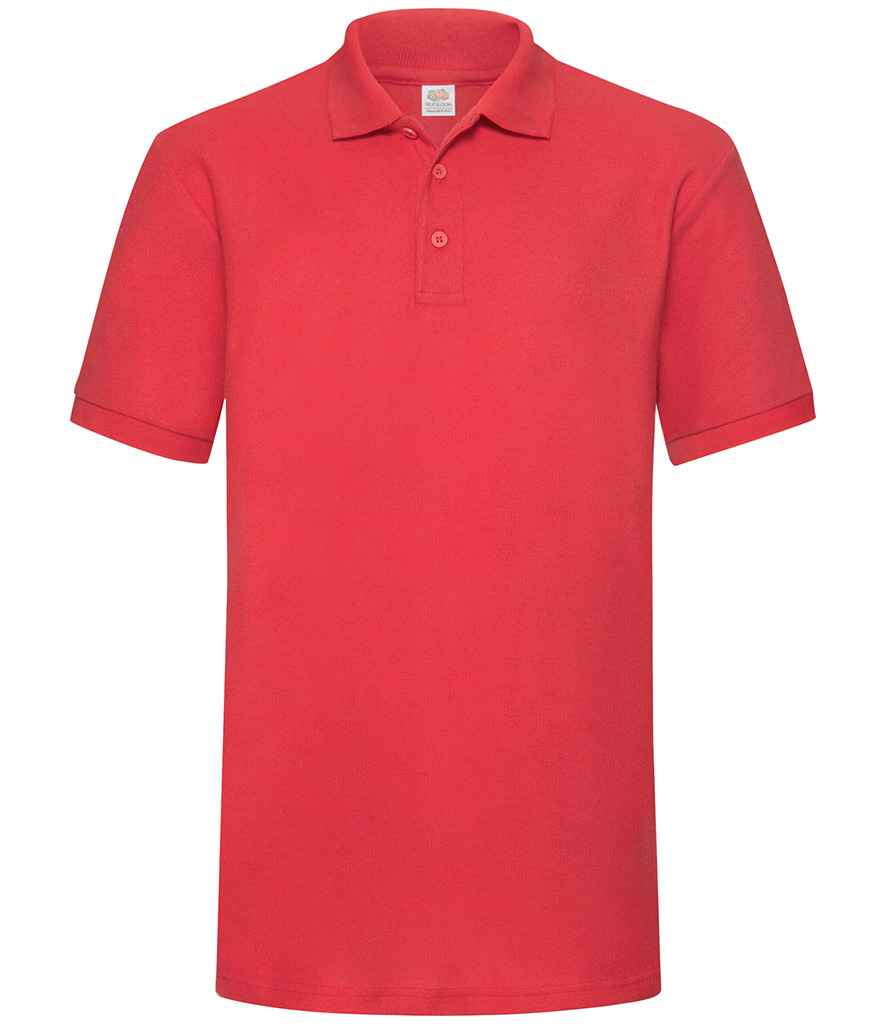 Fruit of the Loom Heavy PolyCotton Piqu Polo Shirt
