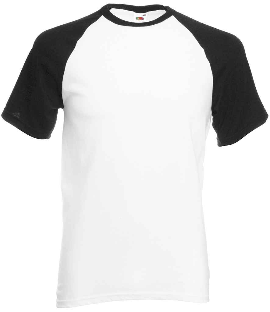 Fruit of the Loom Contrast Baseball TShirt