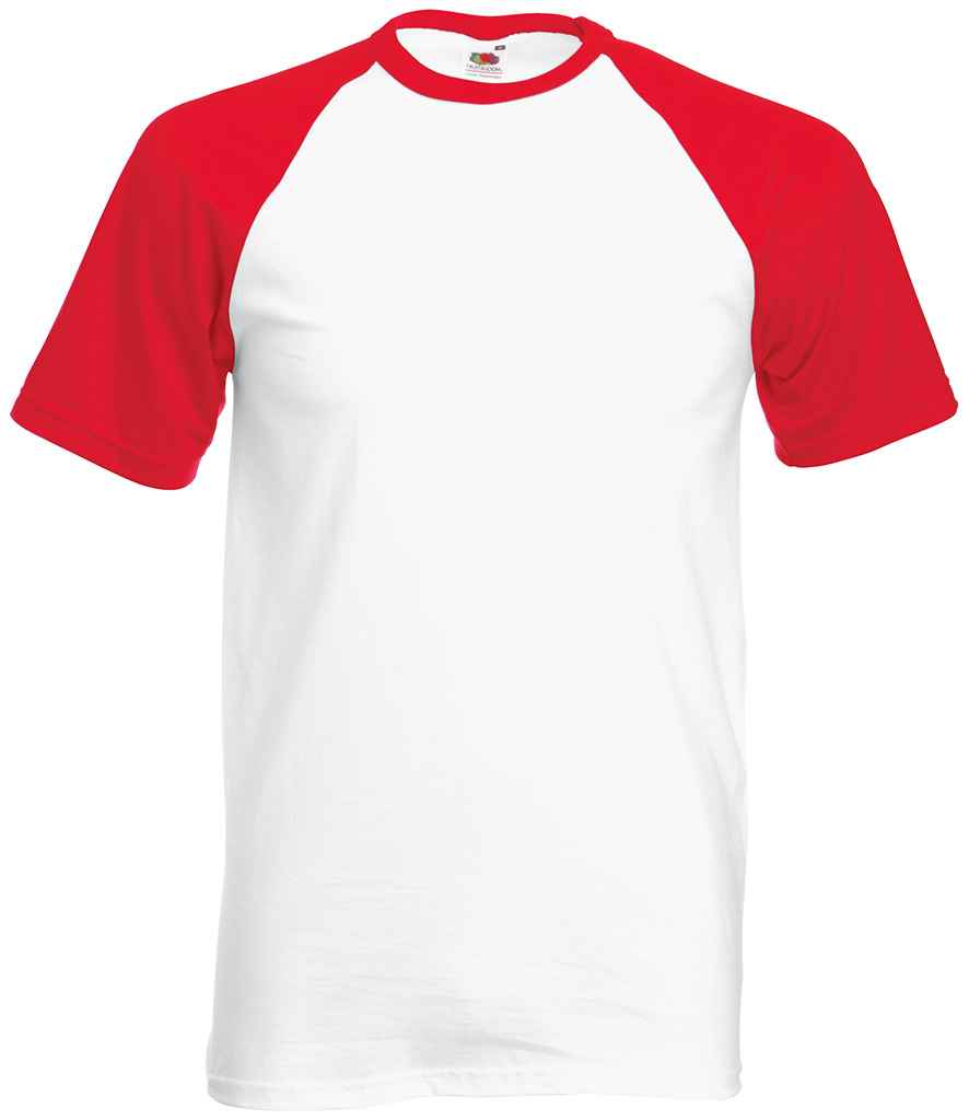 Fruit of the Loom Contrast Baseball TShirt
