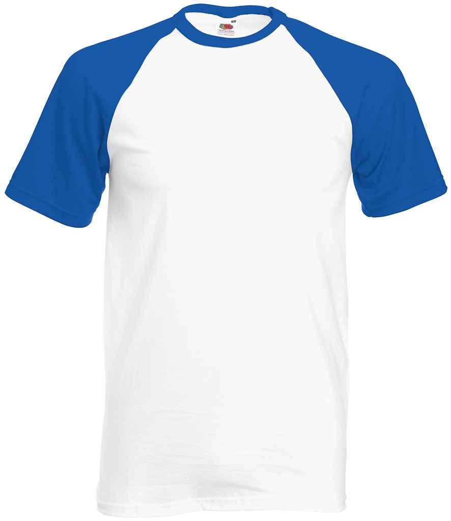 Fruit of the Loom Contrast Baseball TShirt