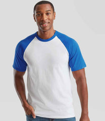 Fruit of the Loom Contrast Baseball TShirt