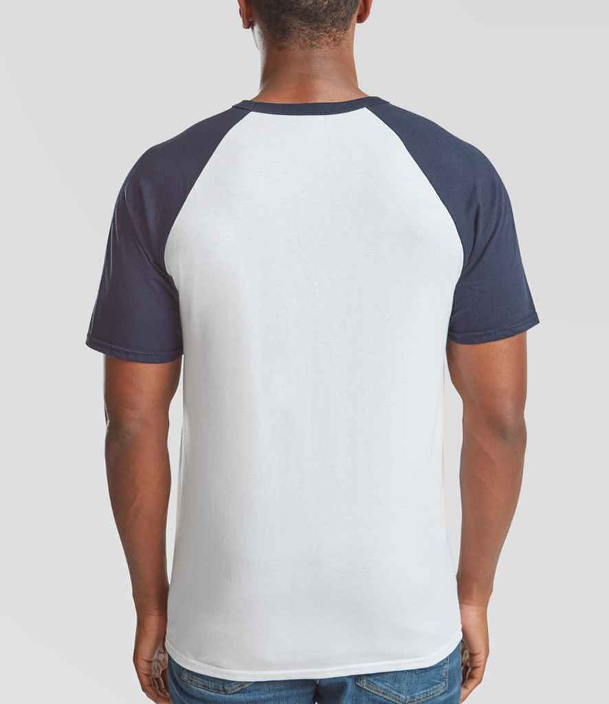 Fruit of the Loom Contrast Baseball TShirt