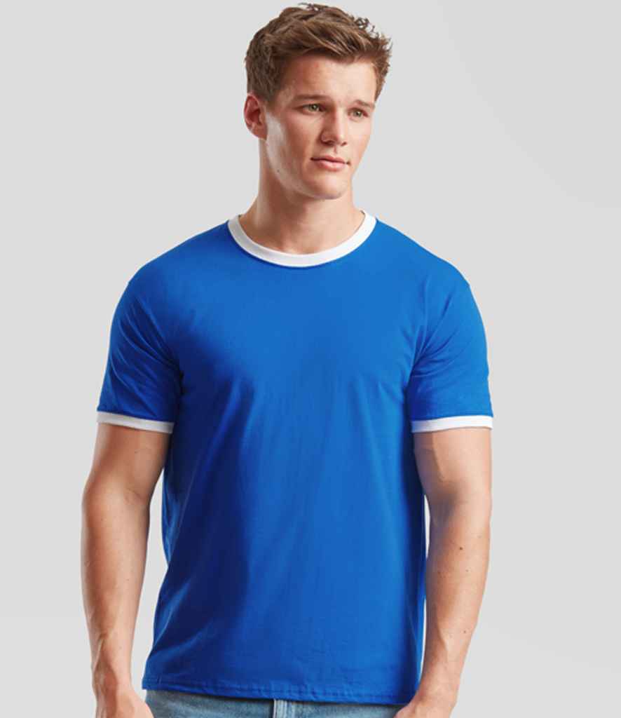 Fruit of the Loom Contrast Ringer TShirt