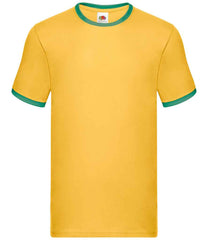 Fruit of the Loom Contrast Ringer TShirt