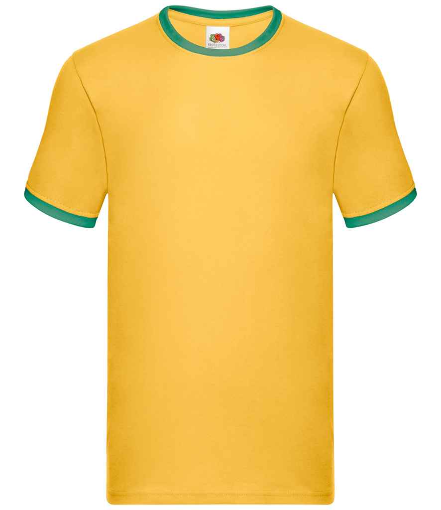 Fruit of the Loom Contrast Ringer TShirt
