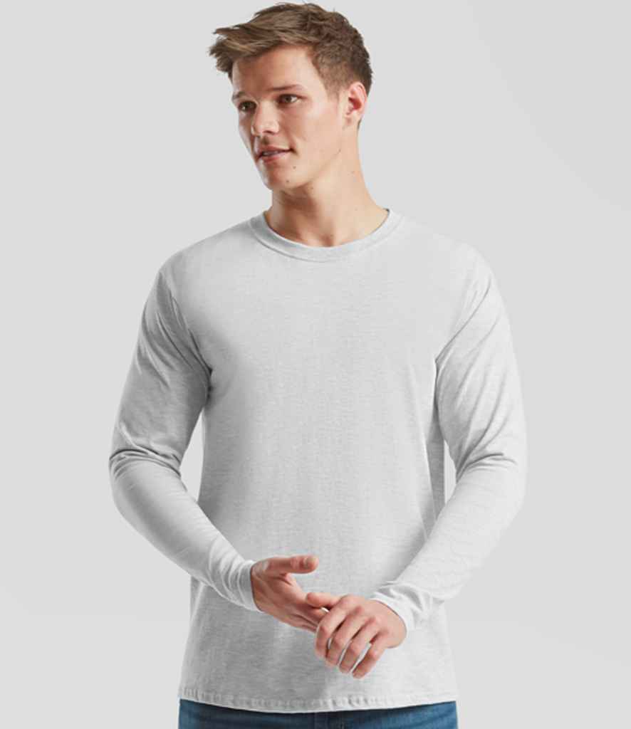 Fruit Loom Iconic 195 Long Sleeve TShirt