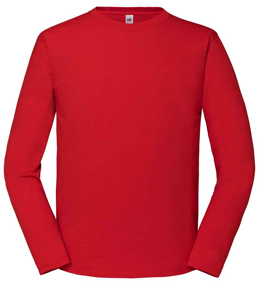 Fruit Loom Iconic 195 Long Sleeve TShirt