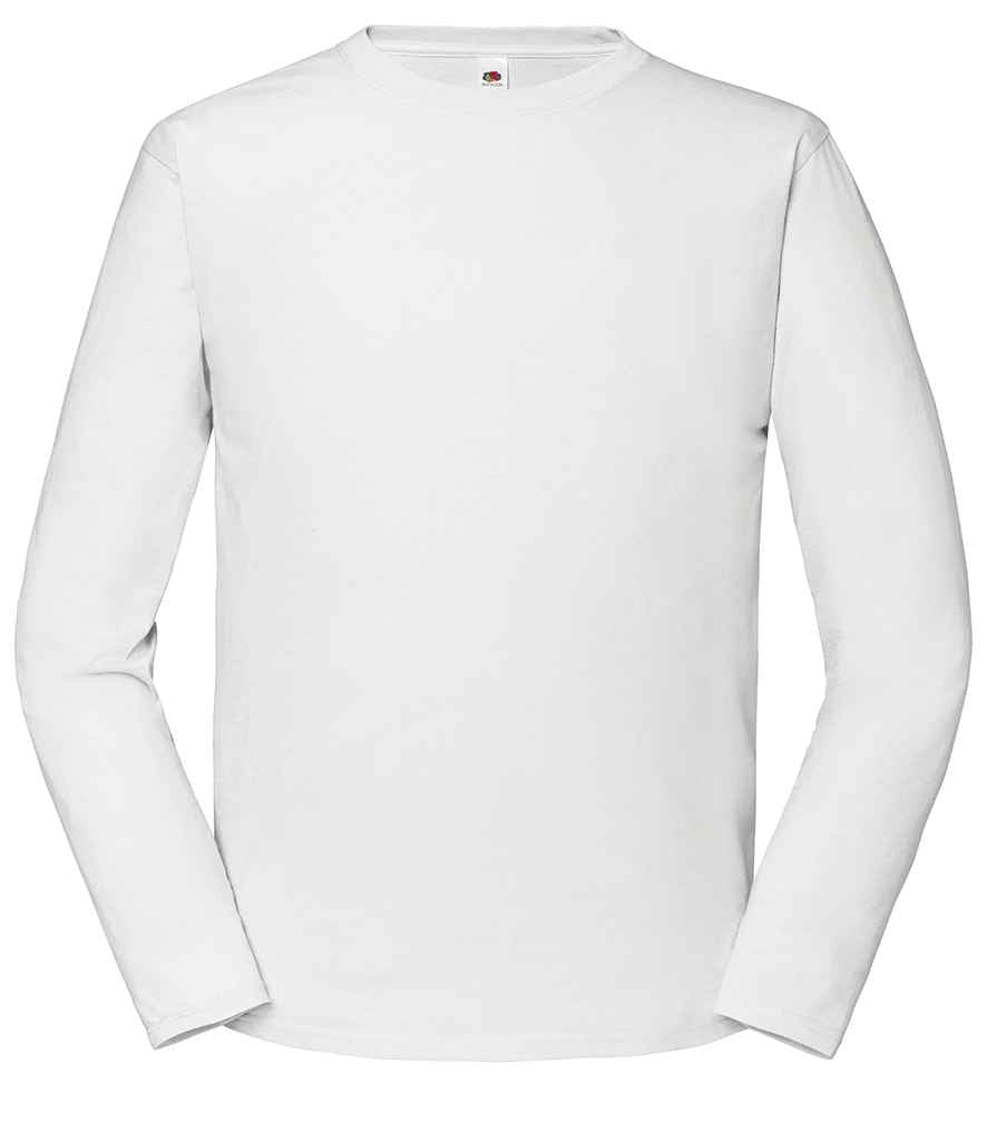 Fruit Loom Iconic 195 Long Sleeve TShirt
