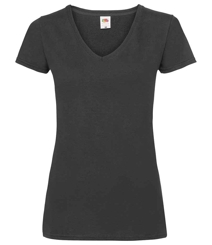 Fruit of the Loom Lady Fit Value V Neck TShirt