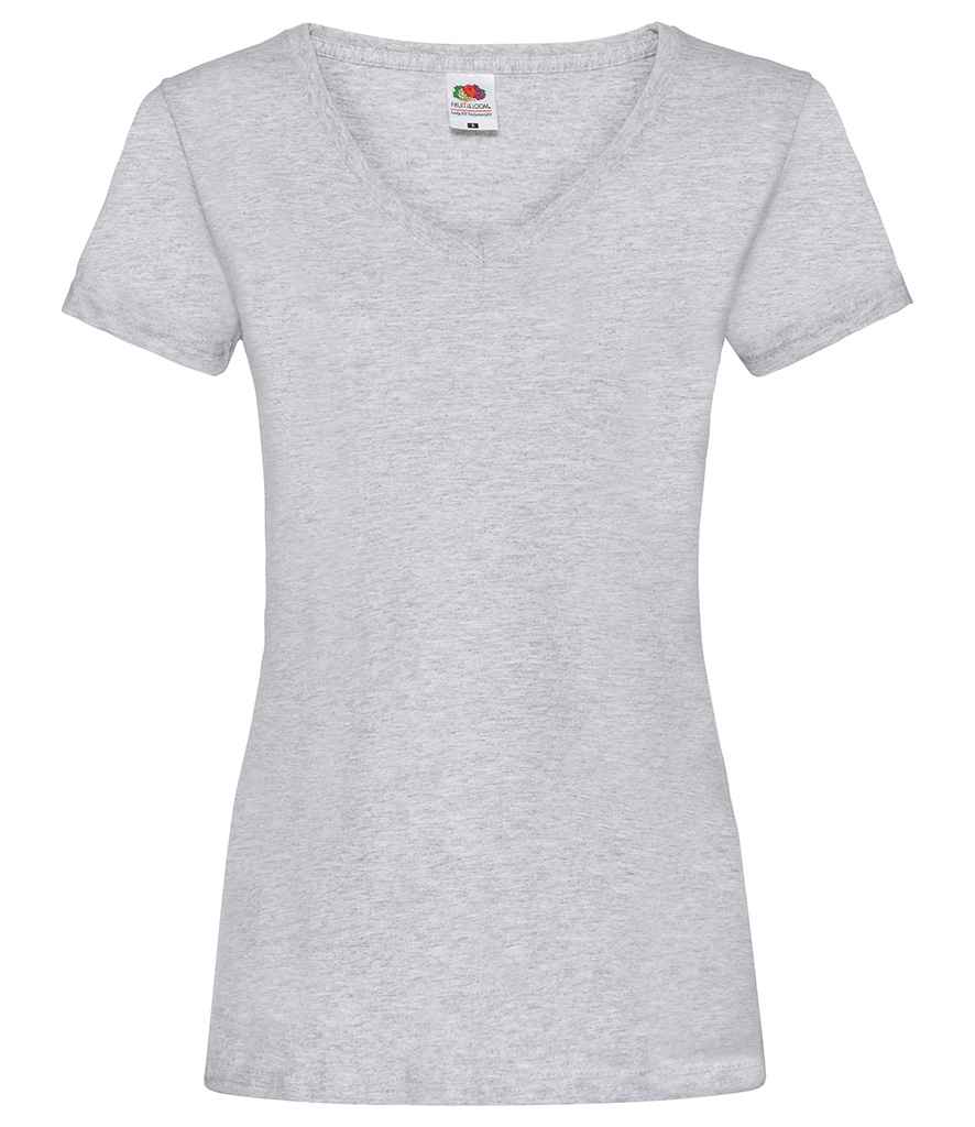 Fruit of the Loom Lady Fit Value V Neck TShirt