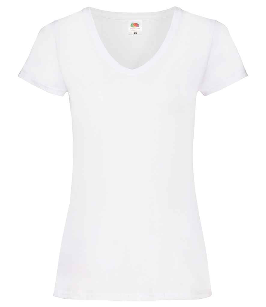 Fruit of the Loom Lady Fit Value V Neck TShirt