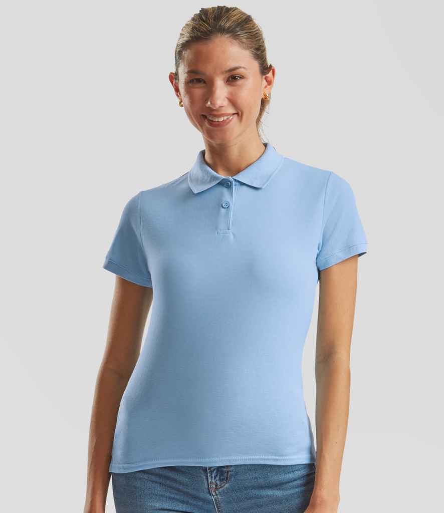 Fruit of the Loom Lady Fit Piqu Polo Shirt