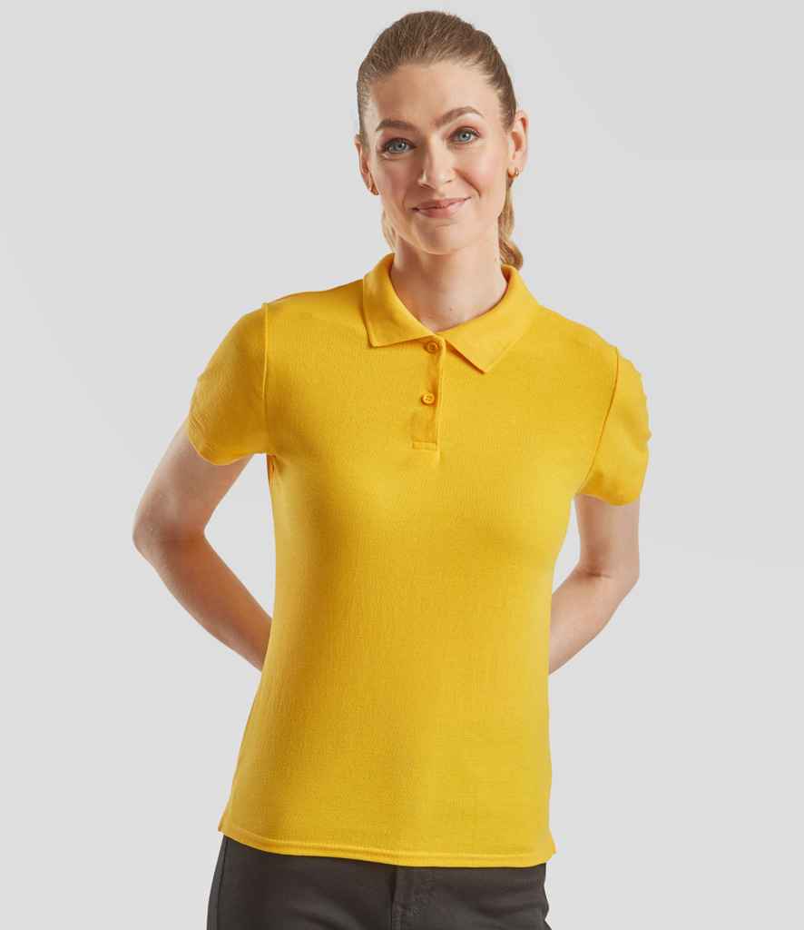 Fruit of the Loom Lady Fit Piqu Polo Shirt