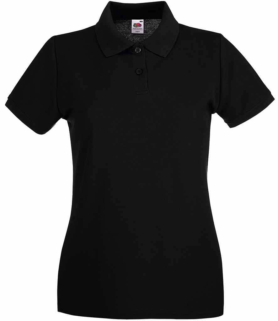 Fruit of the Loom LadyFit Premium Cotton Piqu Polo Shirt