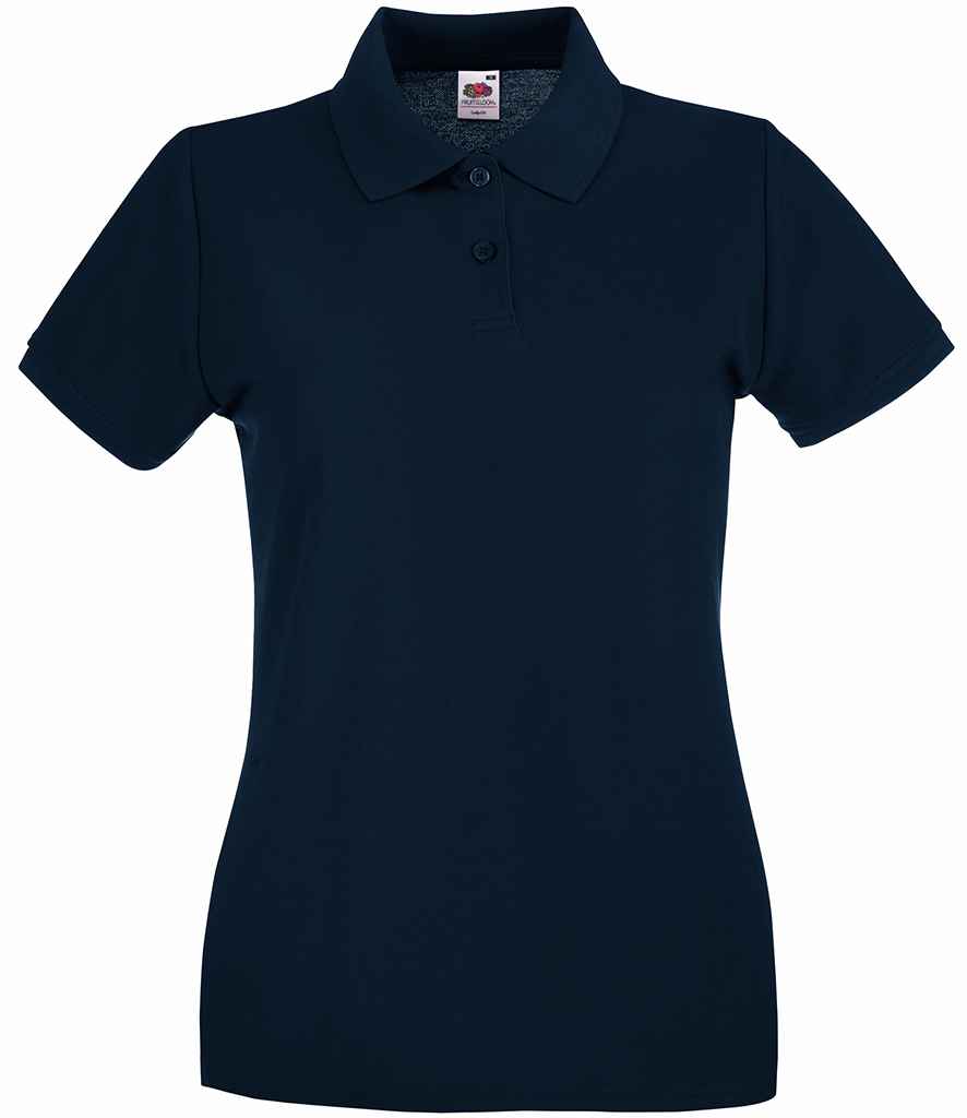 Fruit of the Loom LadyFit Premium Cotton Piqu Polo Shirt