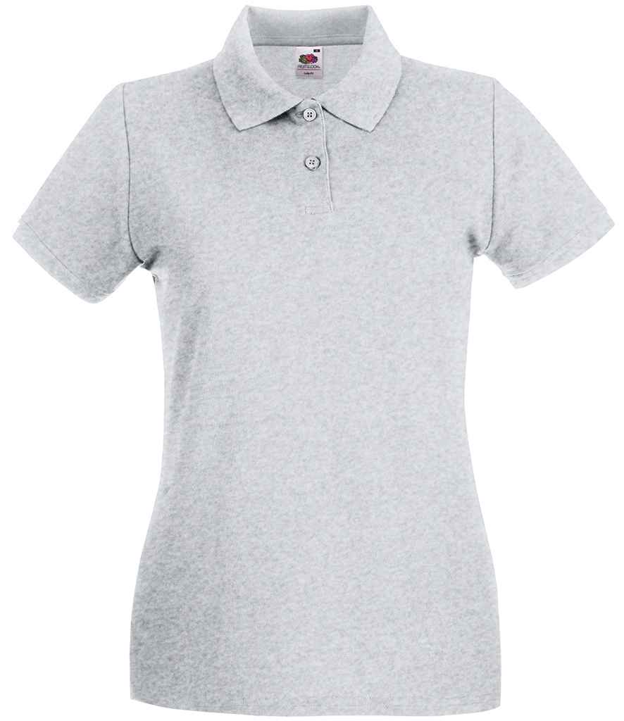 Fruit of the Loom LadyFit Premium Cotton Piqu Polo Shirt