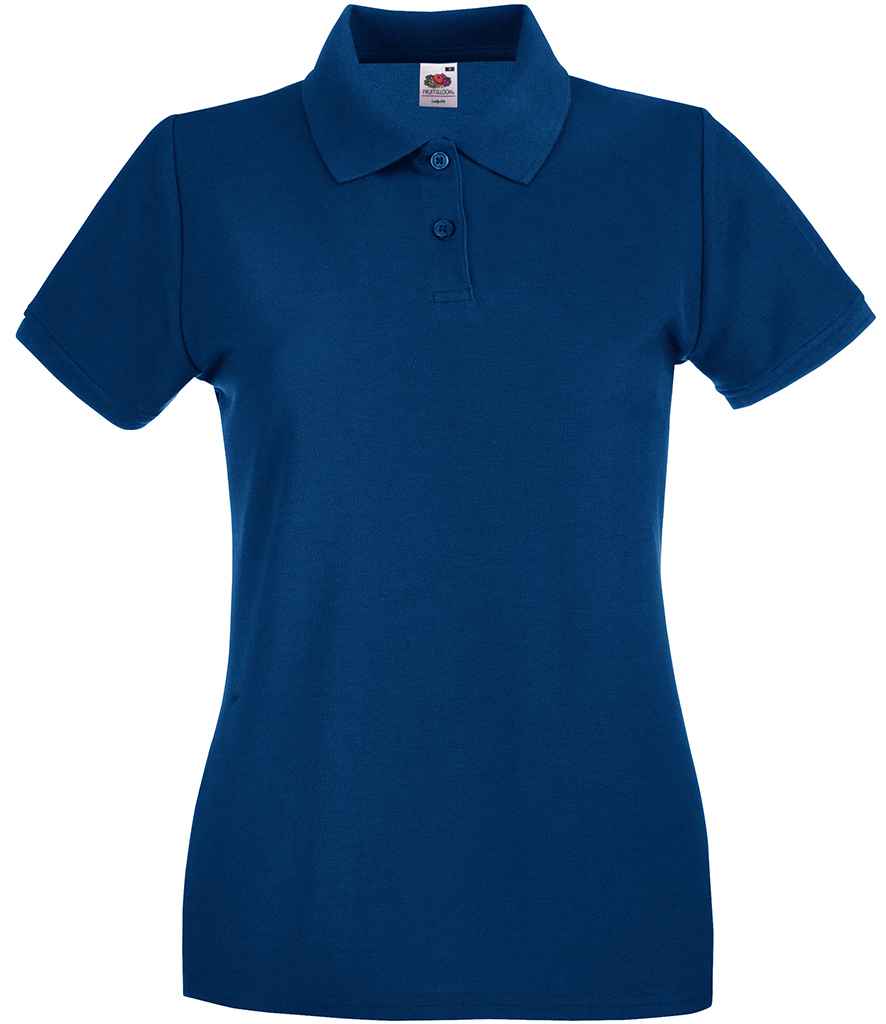 Fruit of the Loom LadyFit Premium Cotton Piqu Polo Shirt