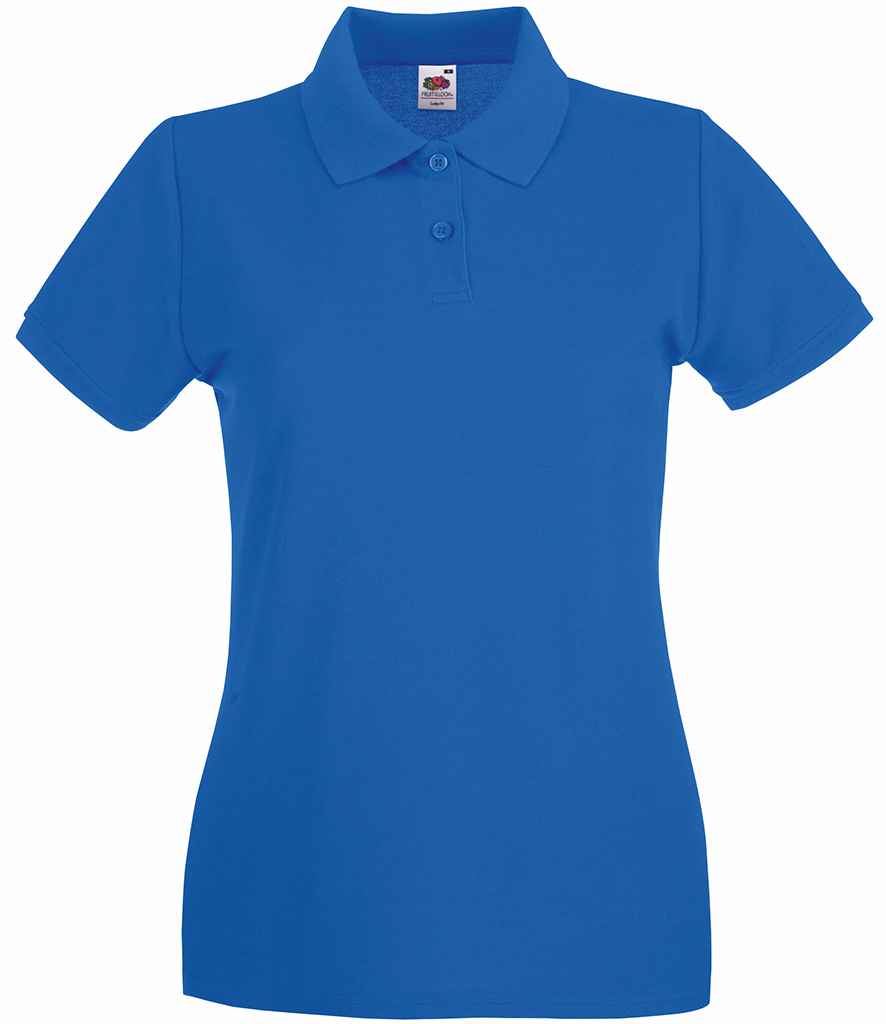 Fruit of the Loom LadyFit Premium Cotton Piqu Polo Shirt
