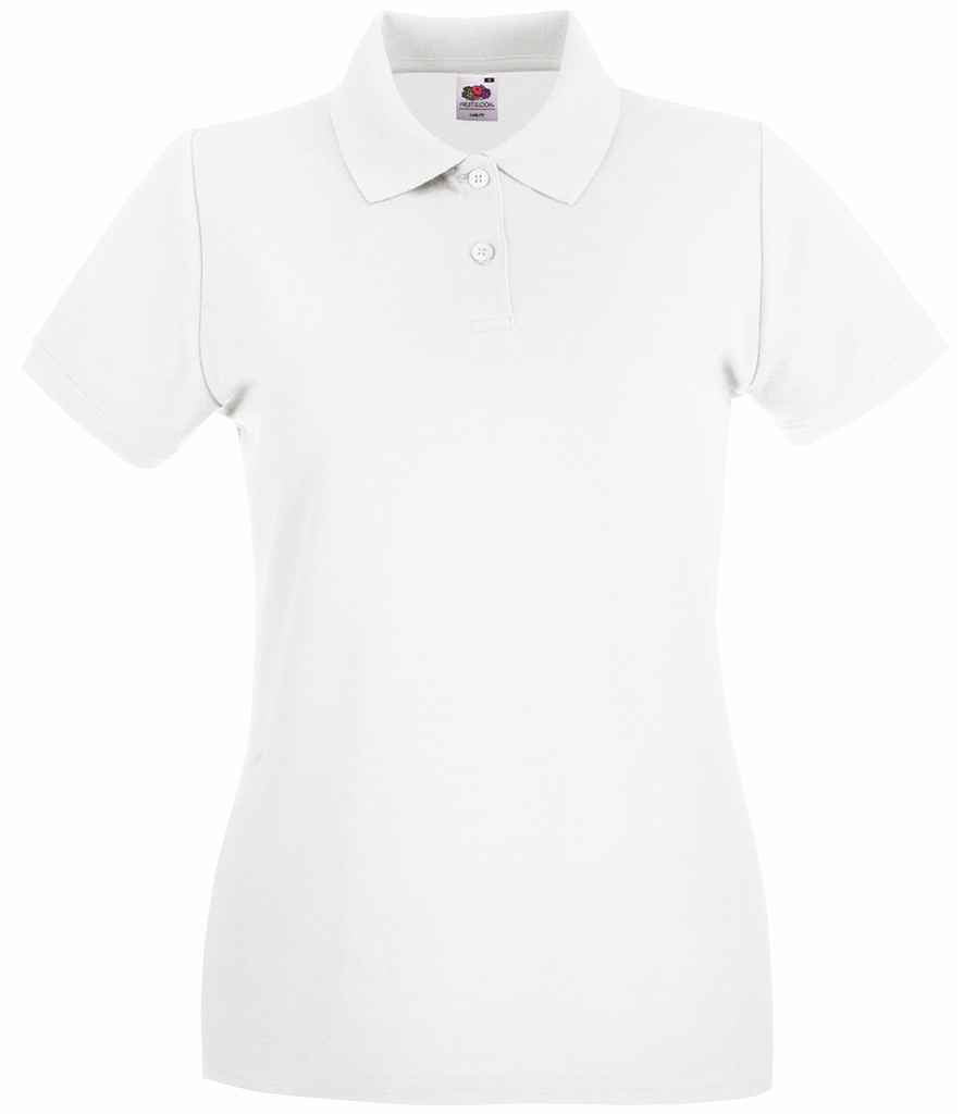 Fruit of the Loom LadyFit Premium Cotton Piqu Polo Shirt