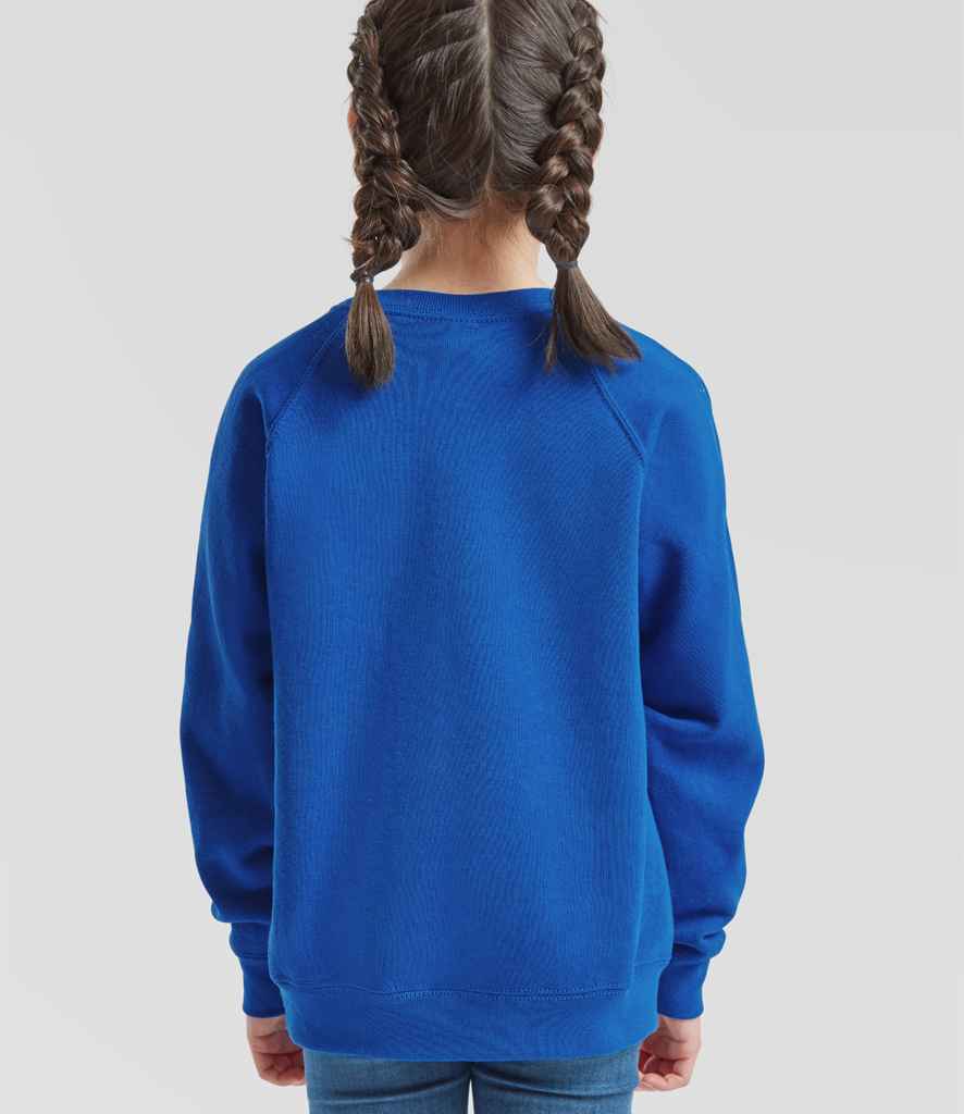 Fruit of the Loom Kids Classic Raglan Sweatshirt