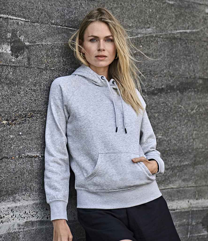 Tee Jays Ladies Raglan Hooded Sweatshirt