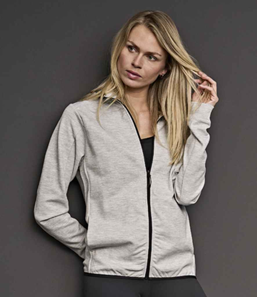 Tee Jays Athletic Hooded Full Zip Sweat Jacket