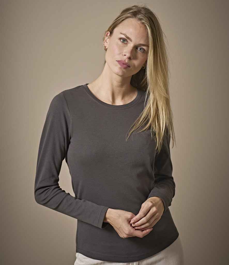 Tee Jays Ladies Long Sleeve Interlock TShirt