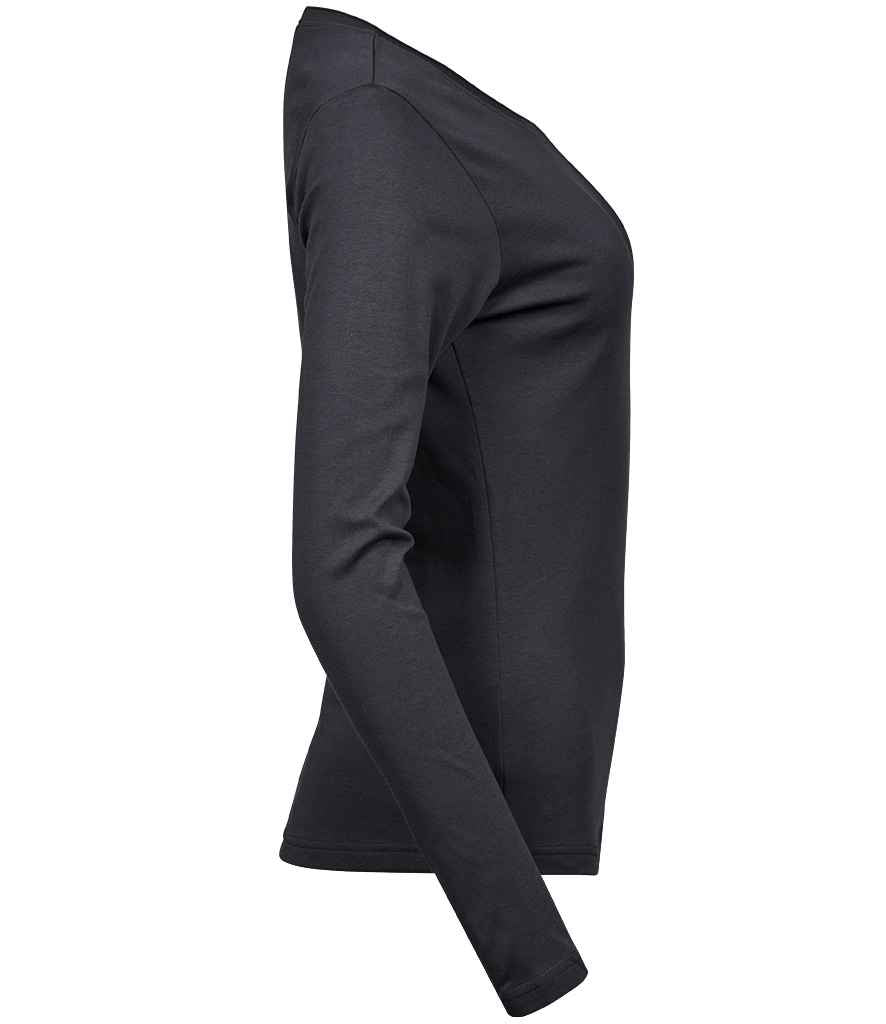 Tee Jays Ladies Long Sleeve Interlock TShirt