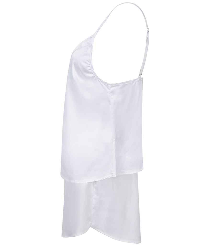 Towel City Ladies Satin Cami Short PJs