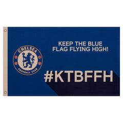 Chelsea FC Slogan Flag