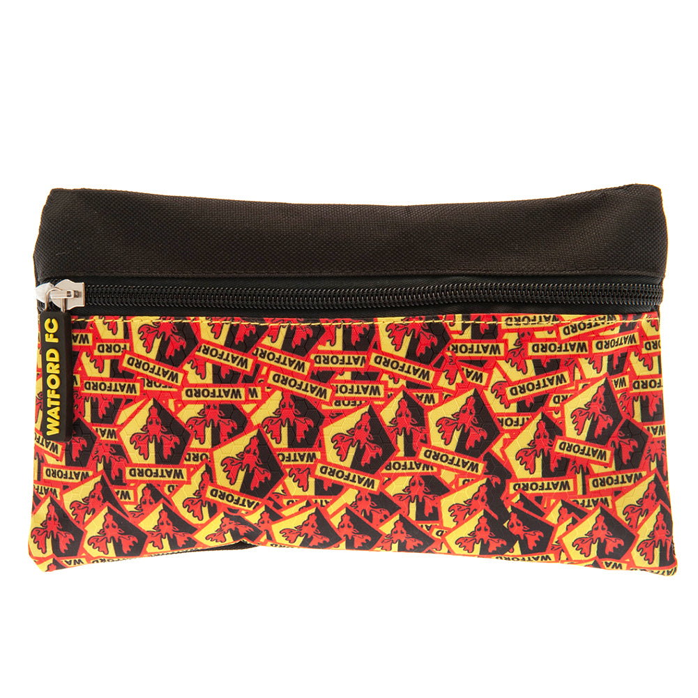 Watford FC Multi Crest Pencil Case