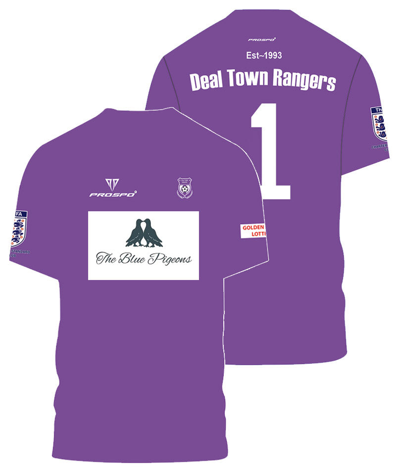 Deal Town Rangers Keeper Shirt - The Blue Pigeons