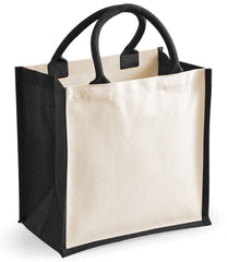 Westford Mill Printers Midi Jute Tote Bag