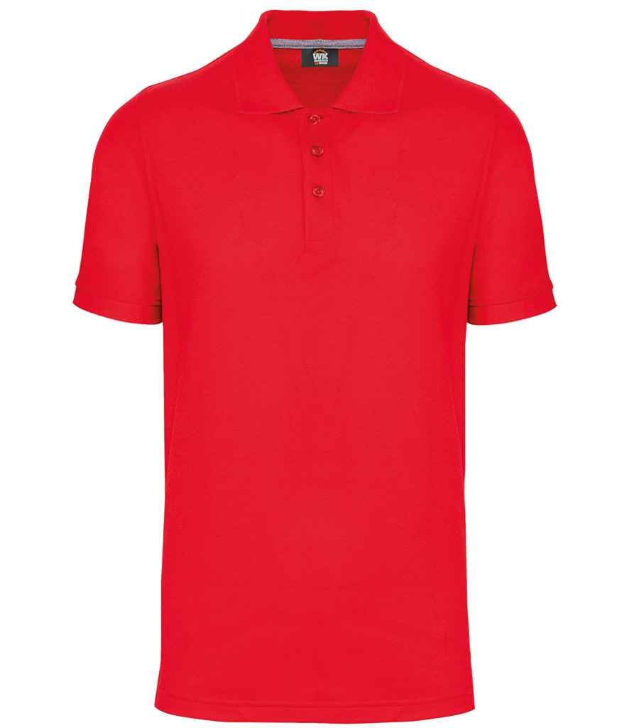 WK Designed to Work AntiBacterial Piqu Polo Shirt