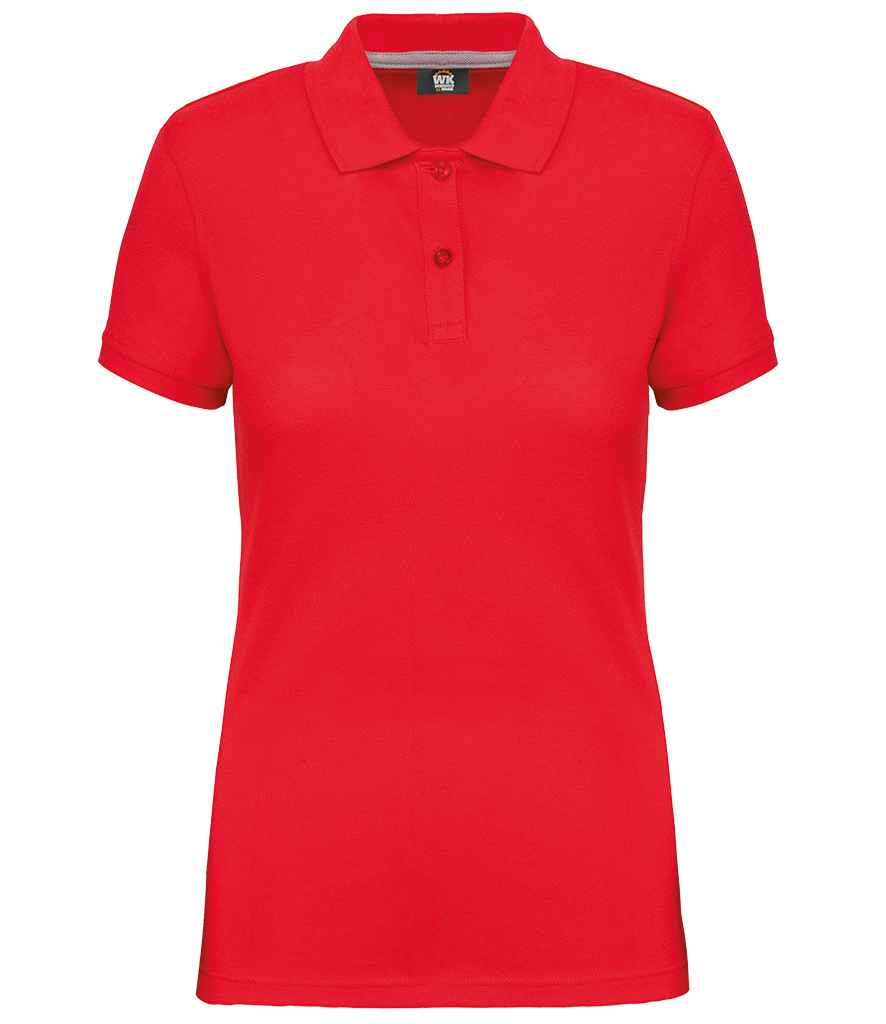 WK Designed to Work Ladies AntiBacterial Piqu Polo Shirt