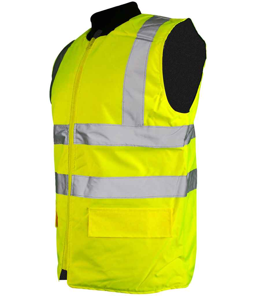 Warrior HiVis Reversible Bodywarmer
