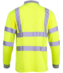 Warrior HiVis Long Sleeve Polo Shirt