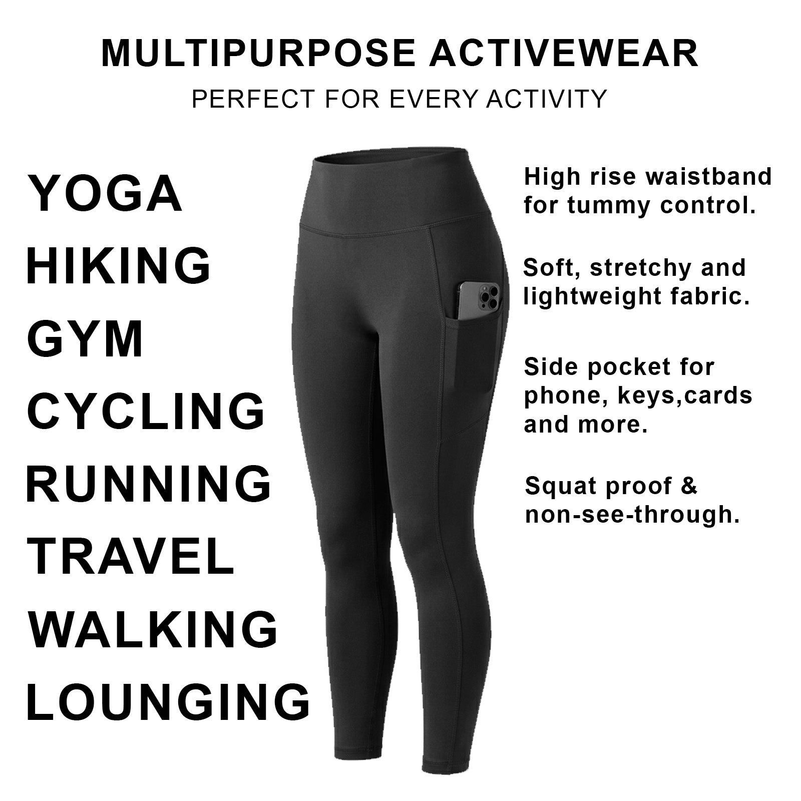 Tombo Ladies Core Pocket Leggings