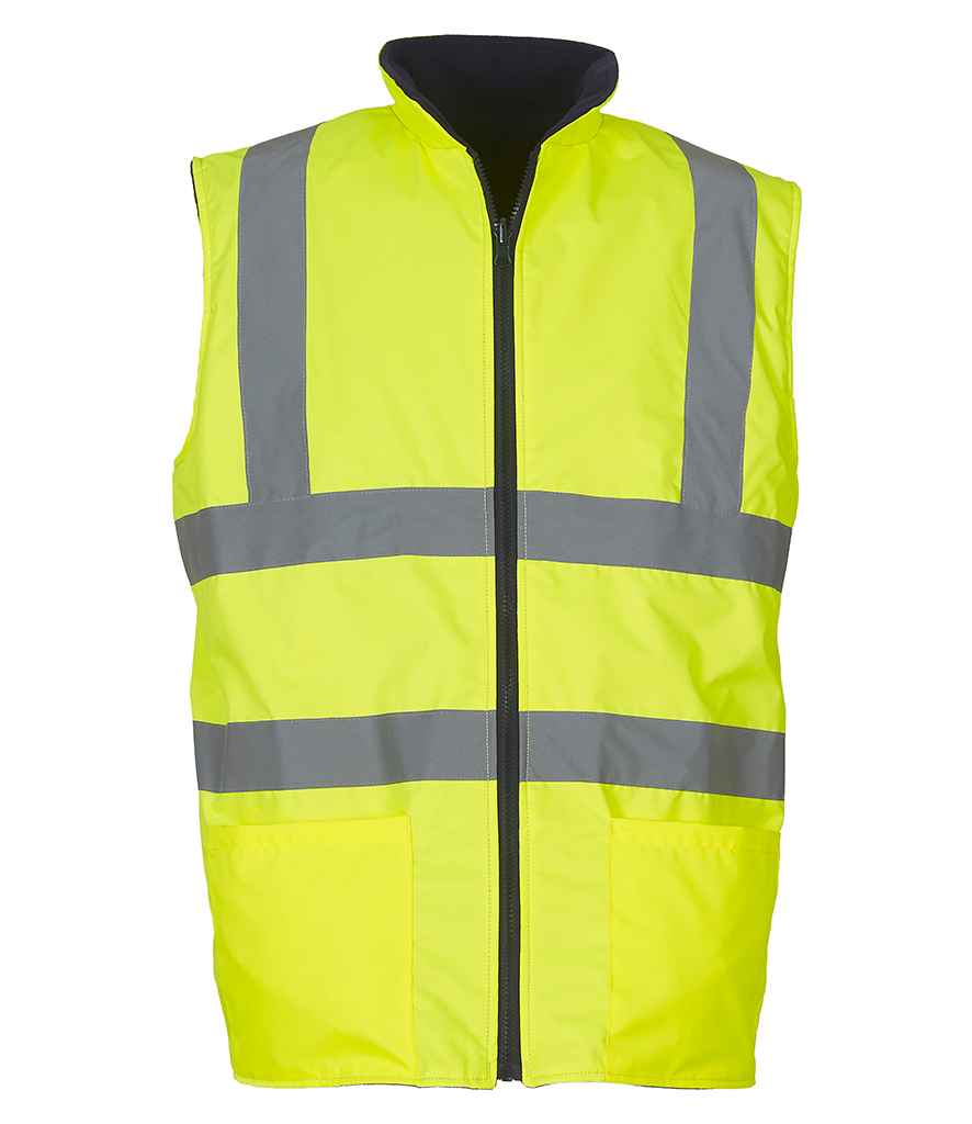 Yoko HiVis Reversible Fleece Bodywarmer