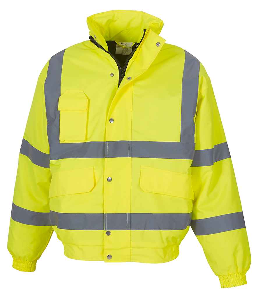 Yoko HiVis Classic Bomber Jacket