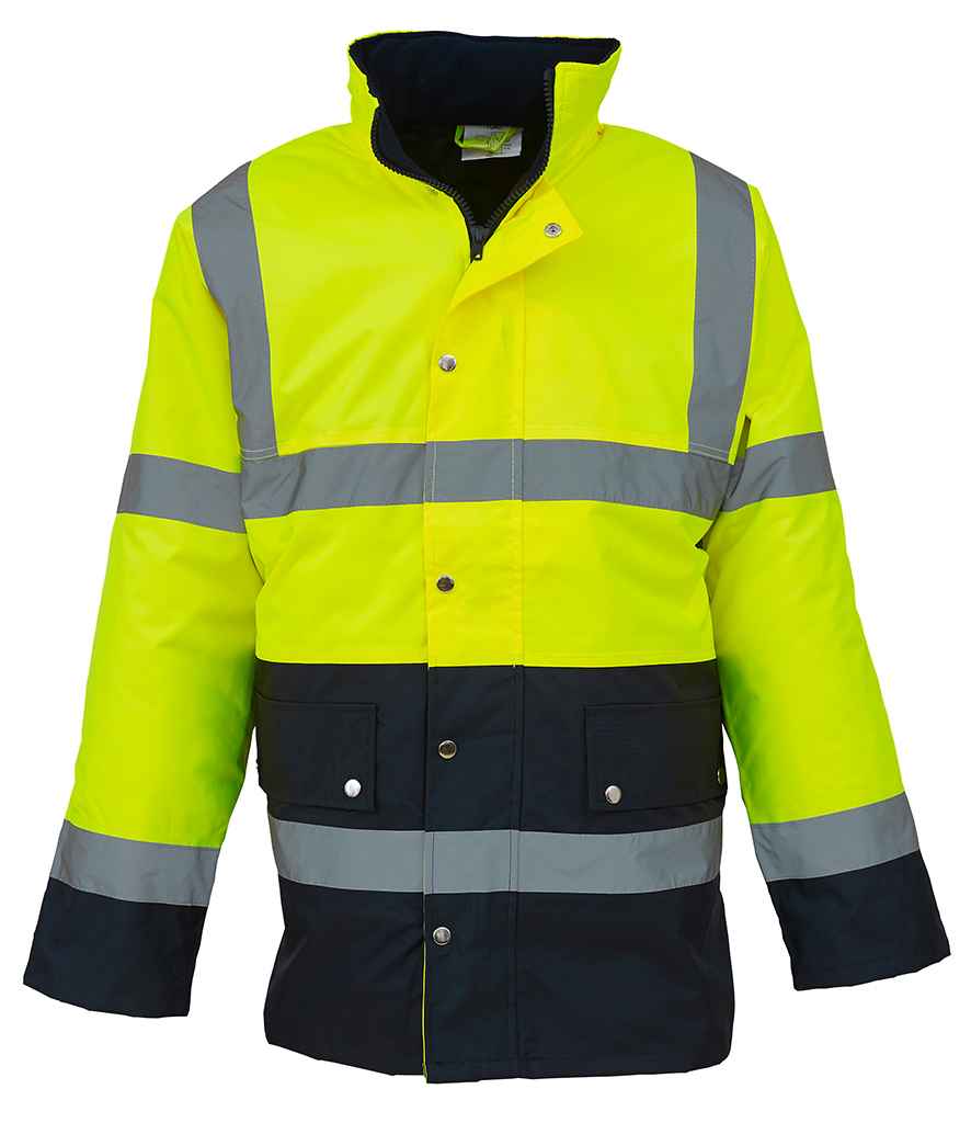 Yoko HiVis Two Tone Motorway Jacket