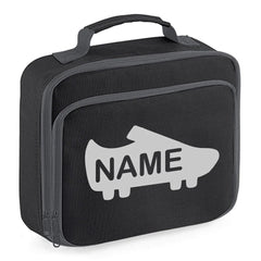 Personalised School Lunch Bag Football Insulated Snack Box Boys Girls Kids Gift