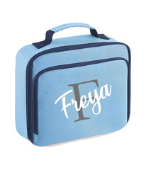 Personalised Initial Lunch Bag Boys Girls Insulated Children School Dinner Box