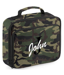 Personalised Initial Lunch Bag Boys Girls Insulated Childrens School Dinner Box
